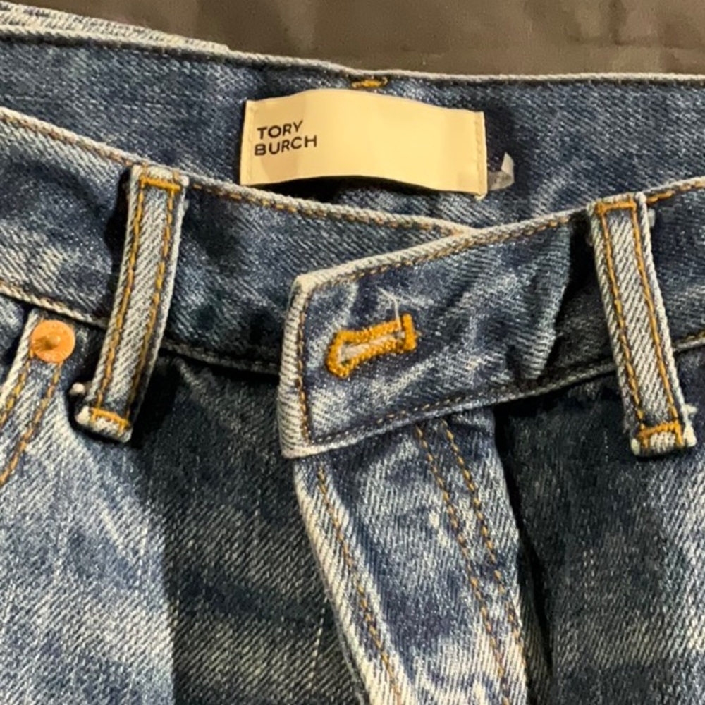 Tory Burch Indigo Denim Jeans